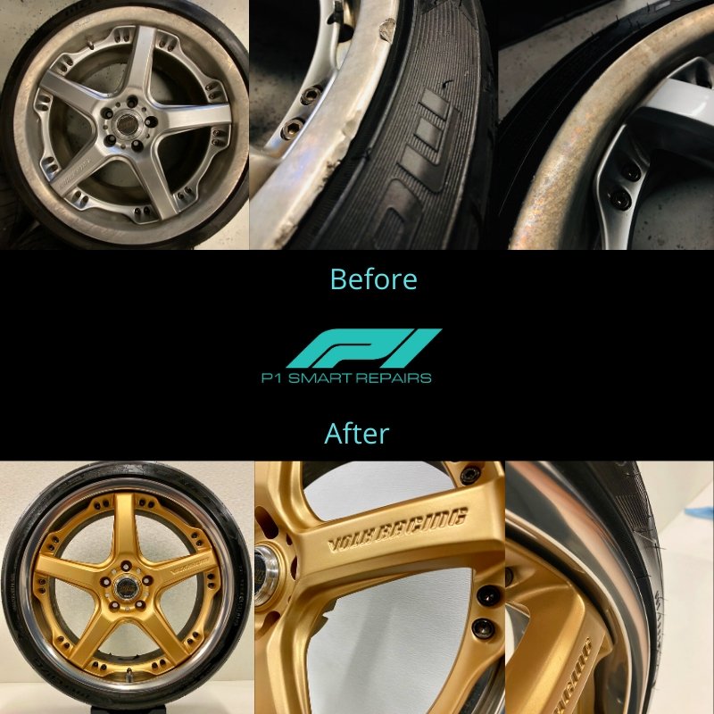 Wheel Repair and Restoration - P1 Smart Repairs